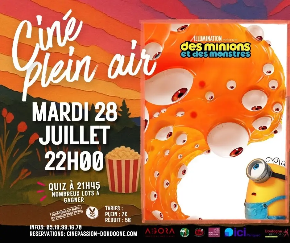 Cinéma en plein air : Des Minions et des Monstres
