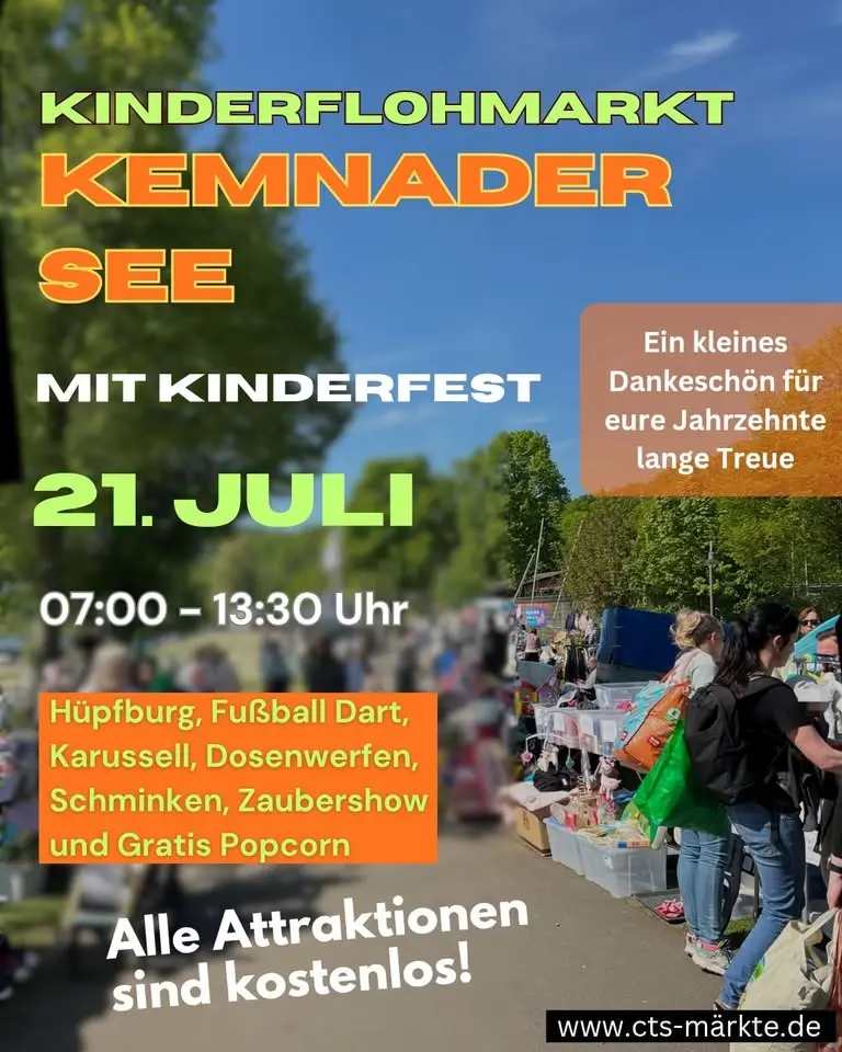 Kinderfest und Kinderflohmarkt Kemnader See