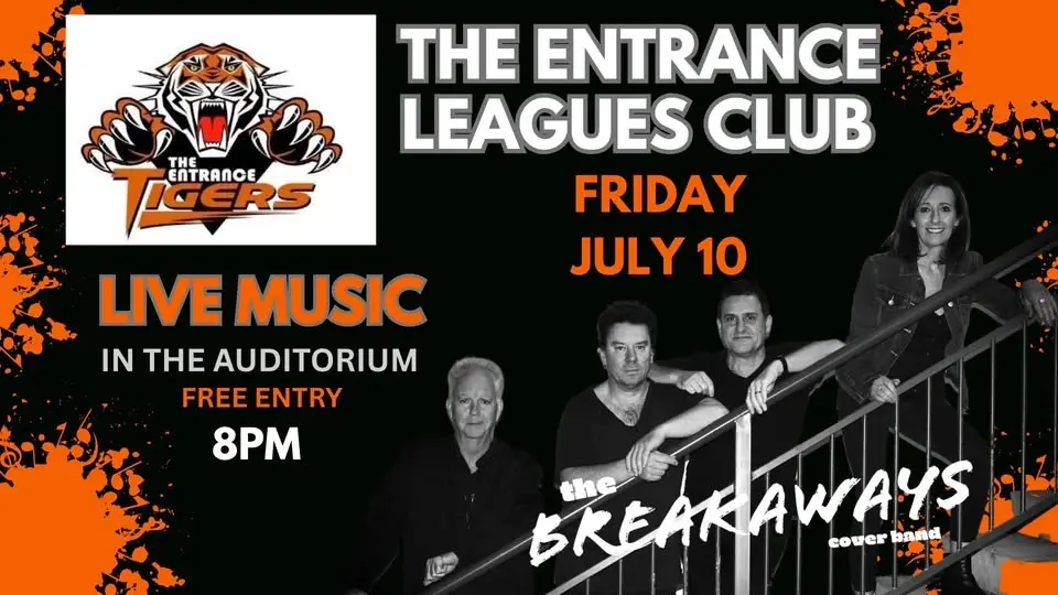 THE BREAKAWAYS @ The Entrance Leagues Club Auditorium