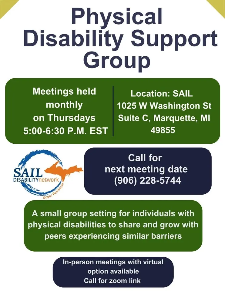 SAIL's Physical Disability Support Group
