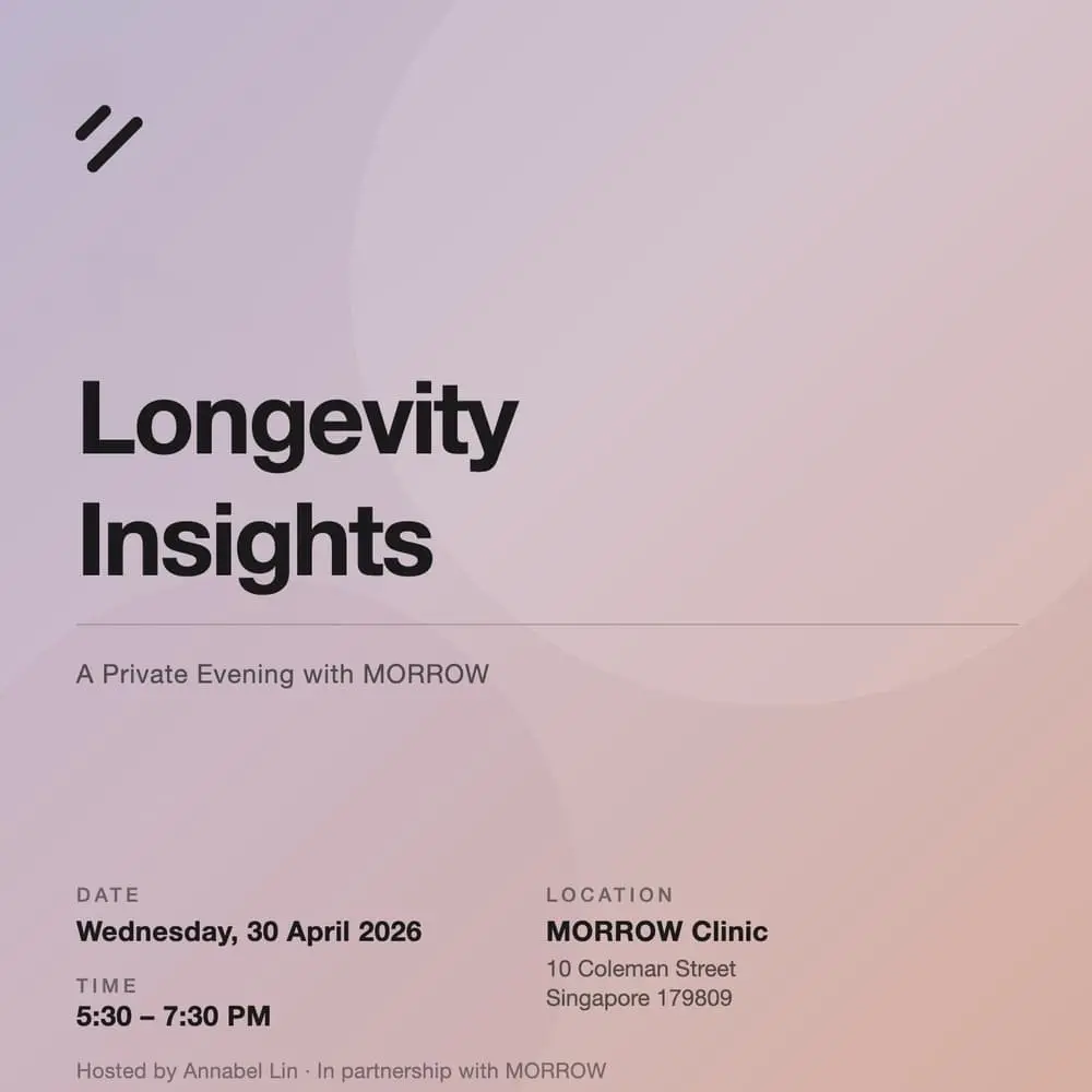 Longevity Insights - A Private Evening with MORROW