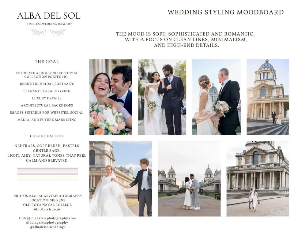 Workshop for Wedding photographers