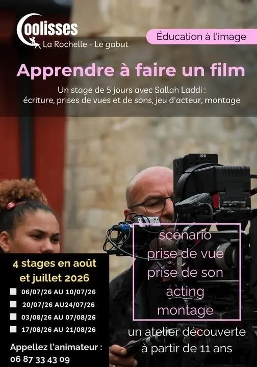 APPRENDRE A FAIRE UN FILM EN 35H