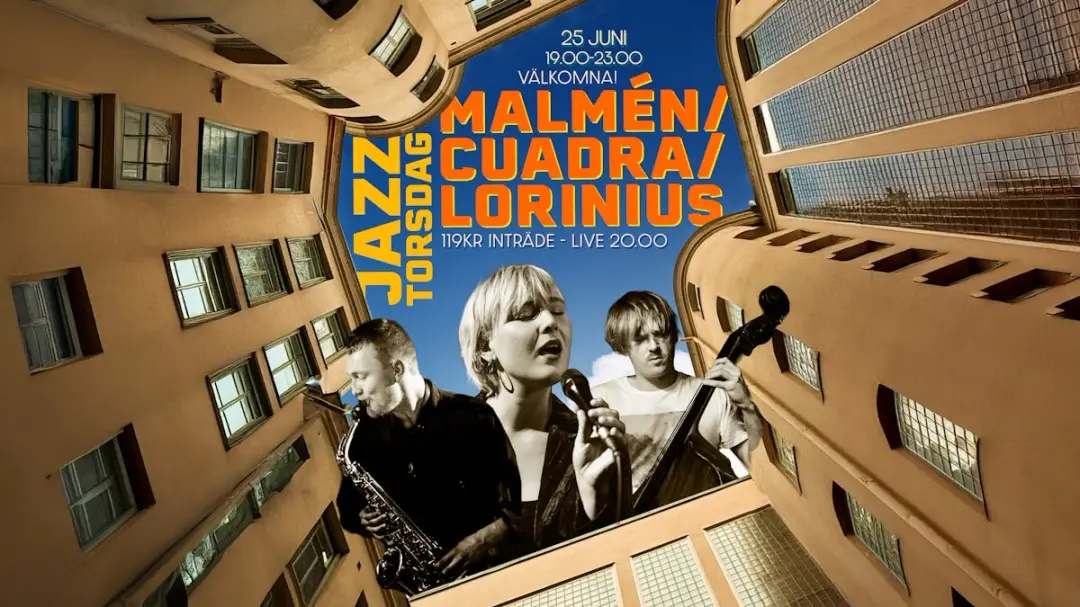 Jazztorsdag - Malmén/Cuadra/Lorinius