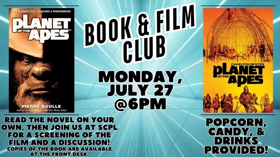 BOOK & FILM CLUB - "PLANET OF THE APES"