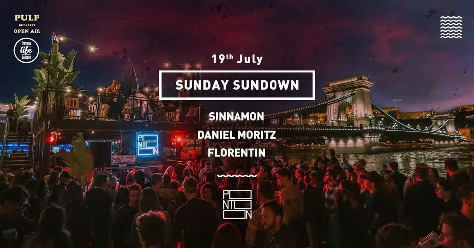 Sunday Sundown by ELB & PULP ~ Pontoon ~ 19th July ~ Free entry