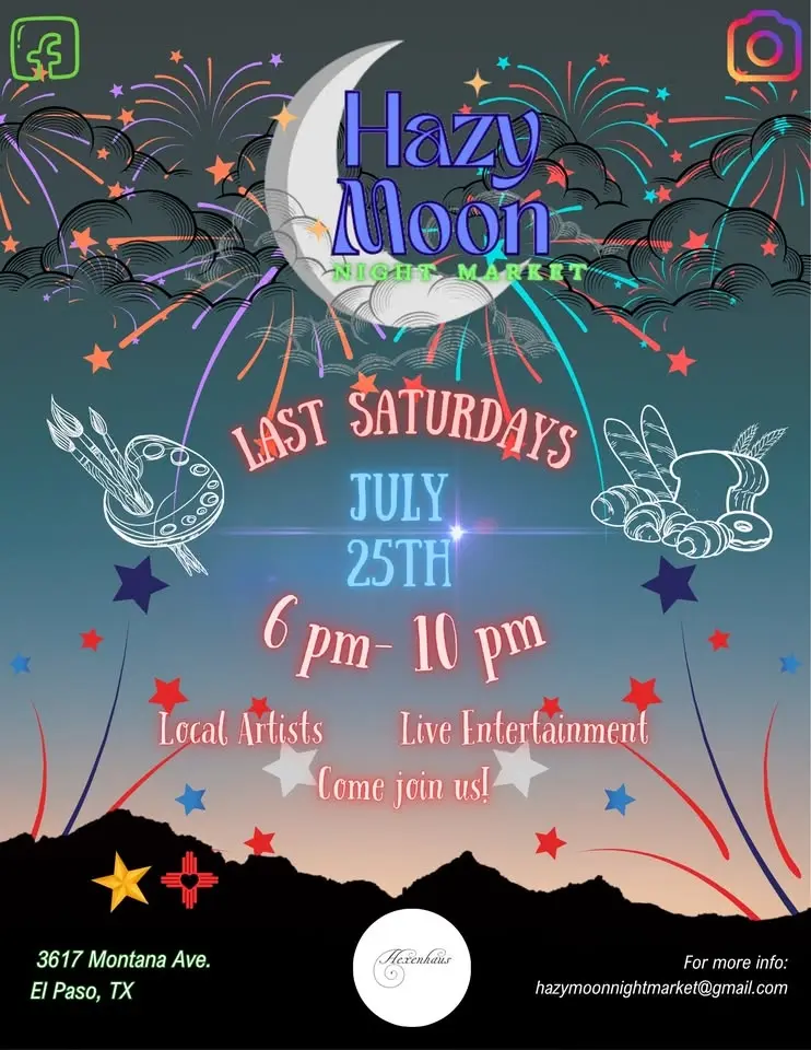 July Hazy Moon Night Market