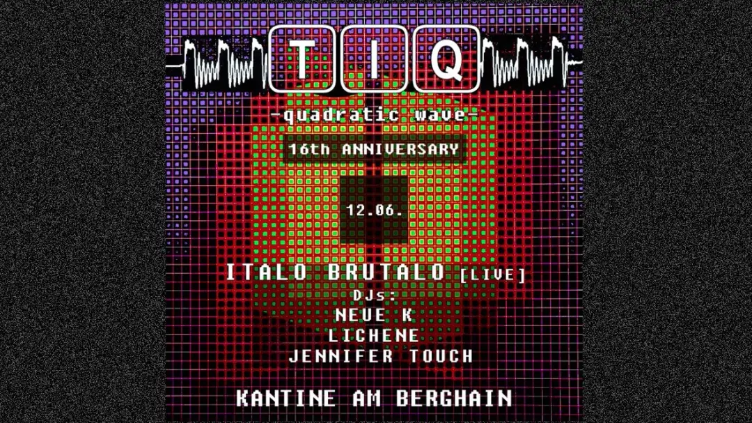 TIQ -16th anniversary - LIVE Italo Brutalo