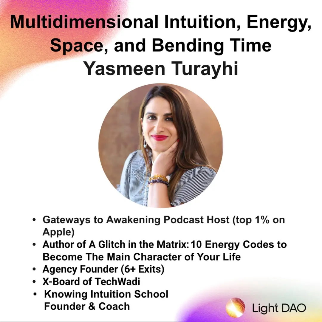 Light Dao Salon: An Evening with Yasmeen Turayhi, author, and podcast host Gateways to Awakening (Lisbon)