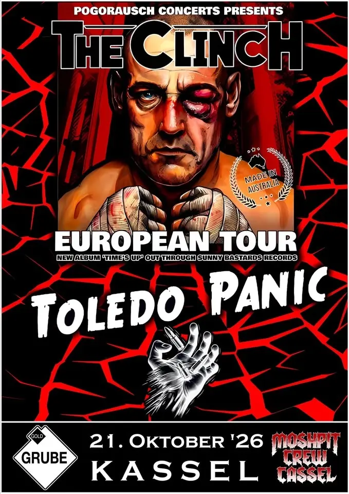 THE CLINCH + TOLEDO PANIC @ Goldgrube Kassel