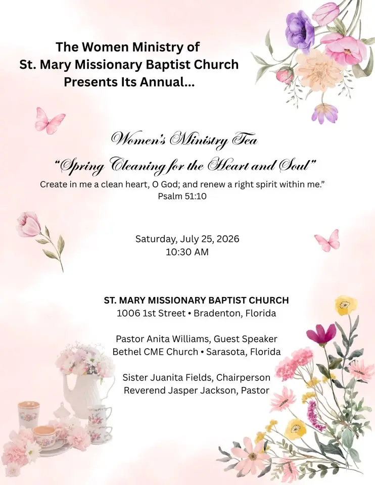 Women's Ministry Tea ☕️🌷