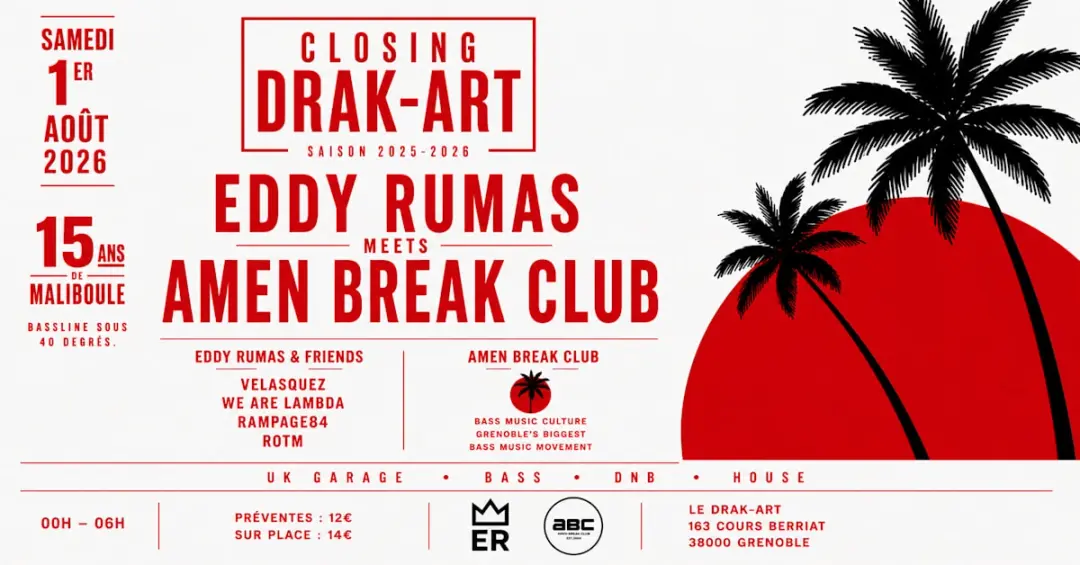 Closing Drak Art : Eddy Rumas Meets Amen Break Club
