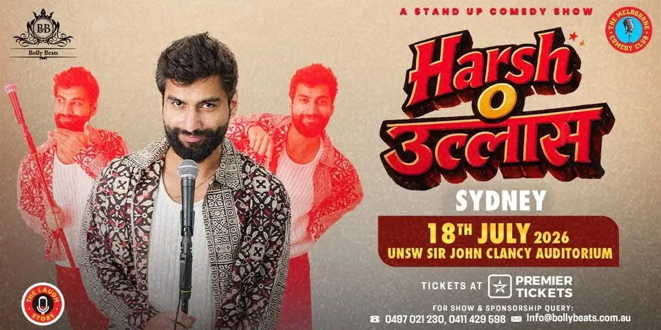 Harsh Gujral Live in Sydney (A Brand New Standup Comedy Show)