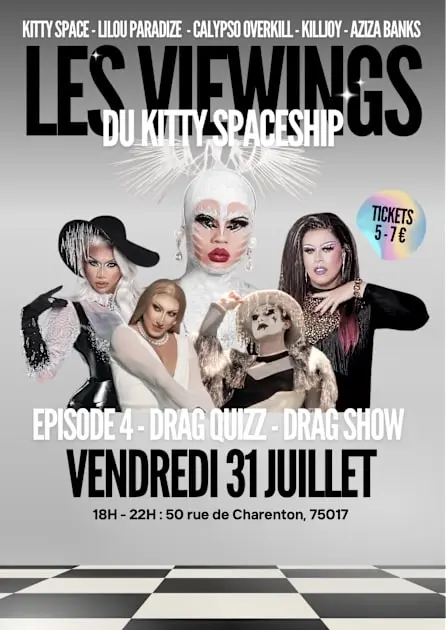 Show: Viewings Party & Karaoke Du Kitty Spaceship Drf S4 Ep4