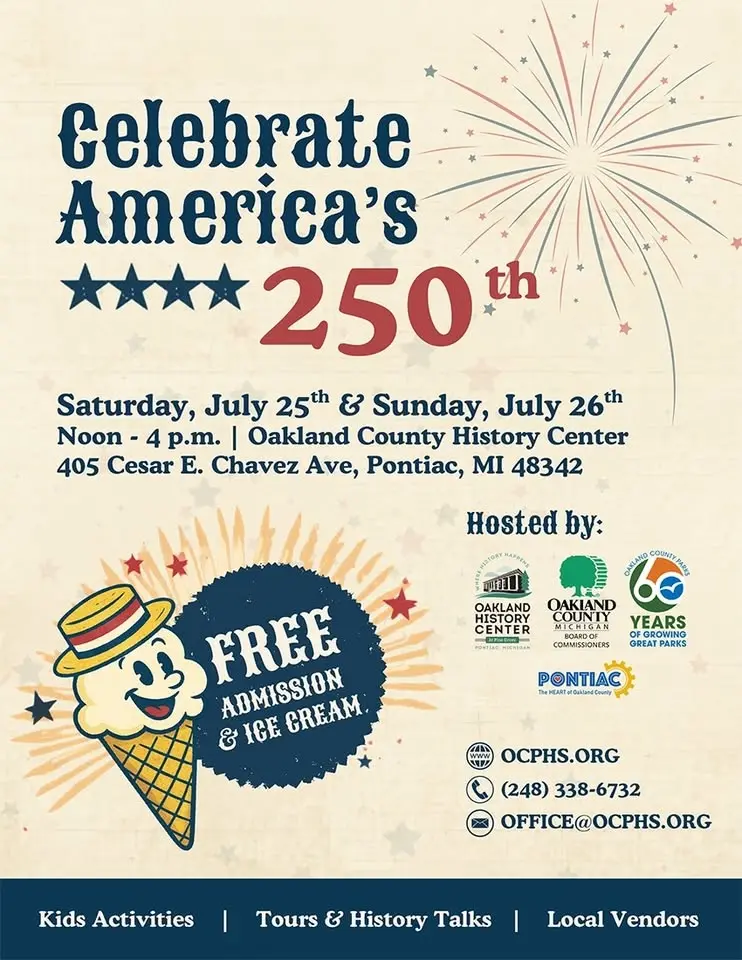 Oakland County's America 250 Celebration!