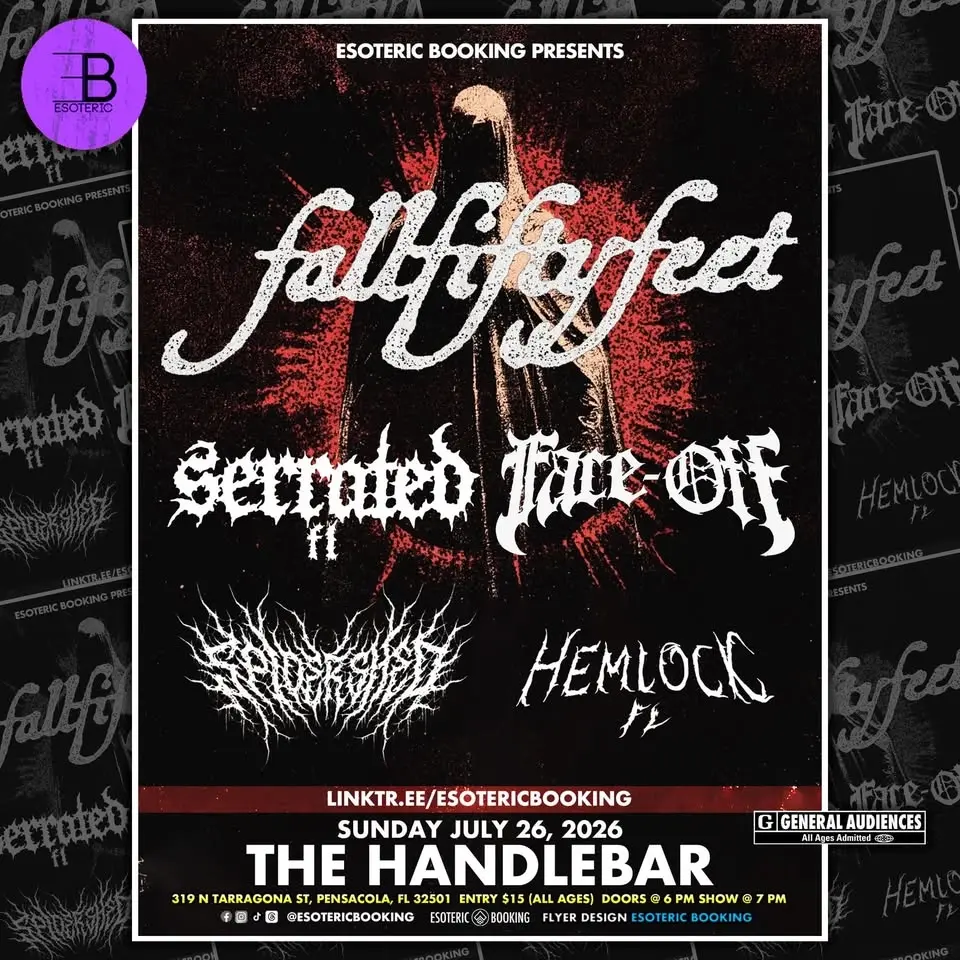 7-26 Fallfiftyfeet + More @ The Handlebar 