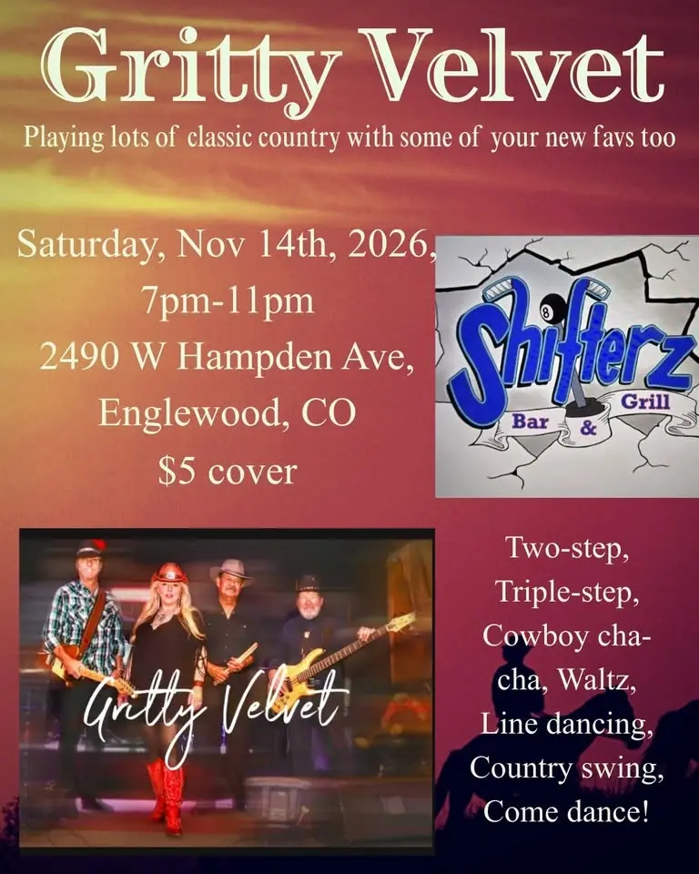 Gritty Velvet @ Shifterz in Nov