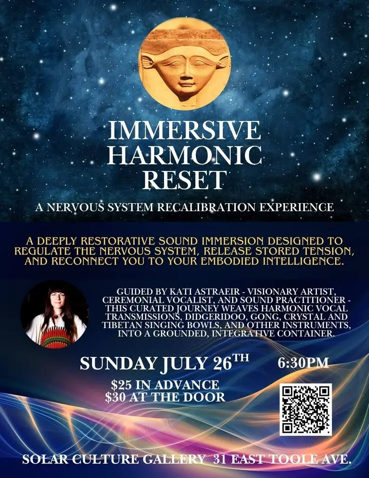 Immersive Harmonic Reset - A Nervous System Recalibration Experience - Restorative Sound Immersion
