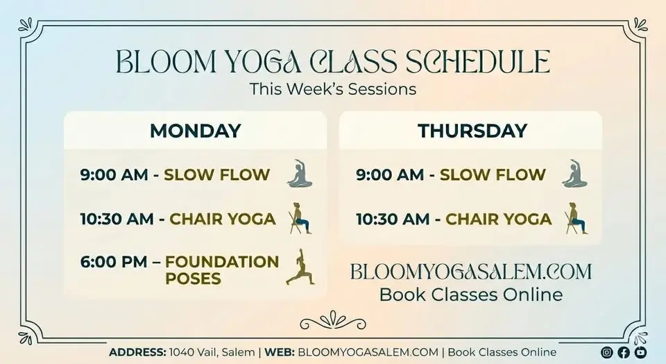 Monday Evening Yoga