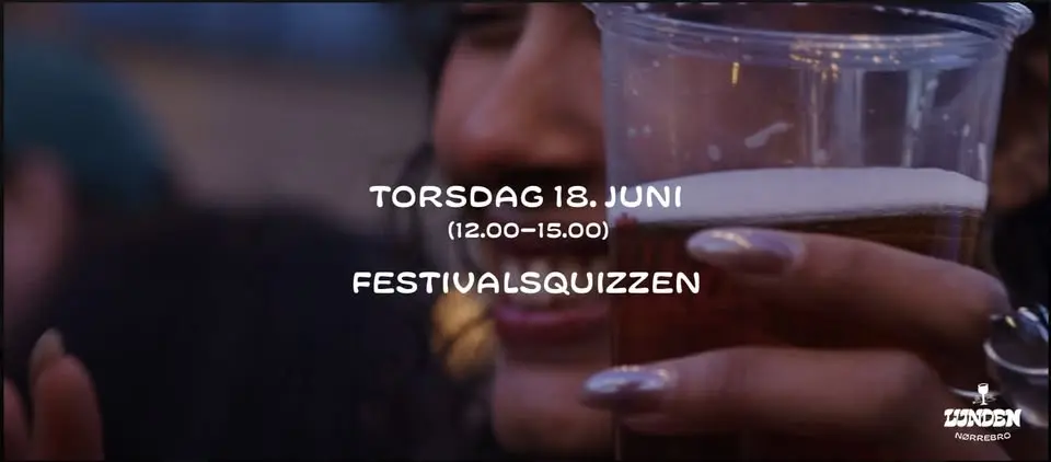 Free: Festivalsquizzen / Vind en Syd For Solen partout billet 2026