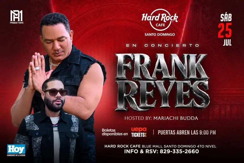 Frank Reyes en Concierto 2026