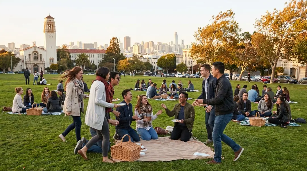 Hangover Potluck Picnic with New Friends at Dolo