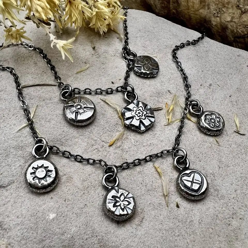 "Make It at Meltdown" Ingot Charm Necklace