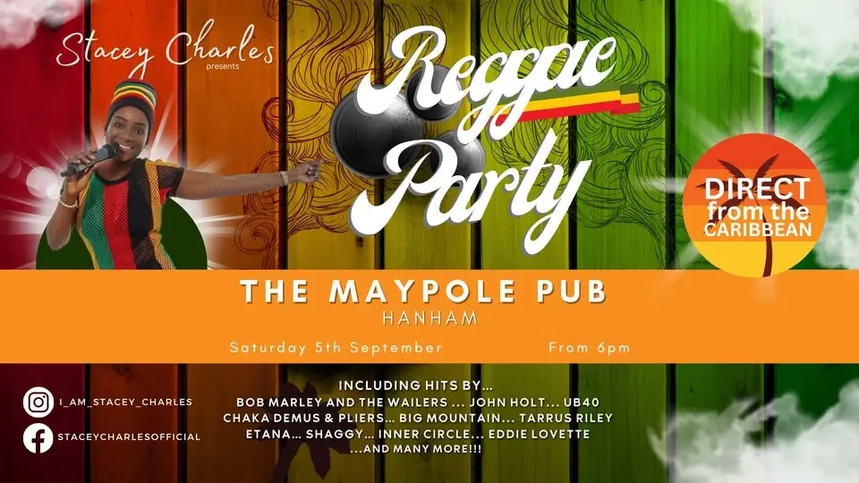 Stacey Charles live at The Maypole Pub (Hanham) - Saturday 5th September 6pm