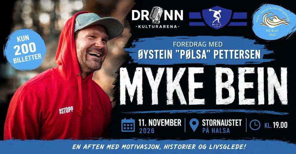 Foredrag med Øystein "Pølsa" Pettersen