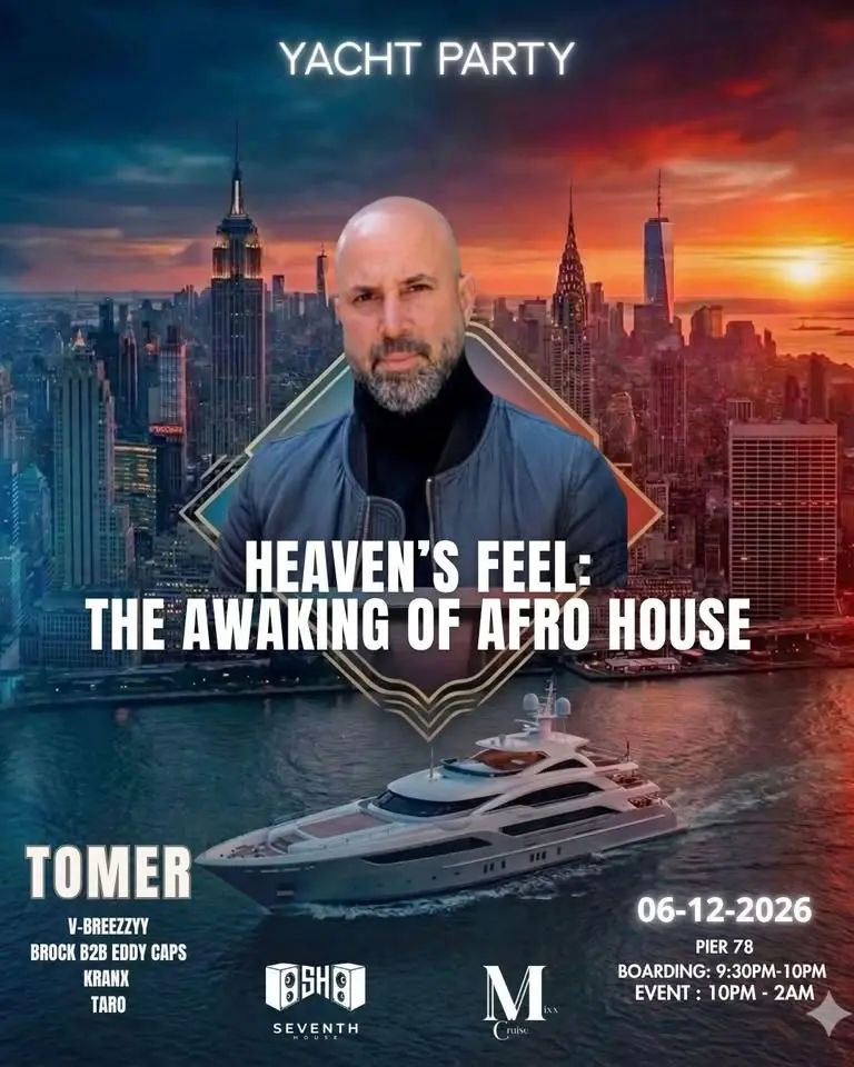 NYC Afro House Yacht Cruise