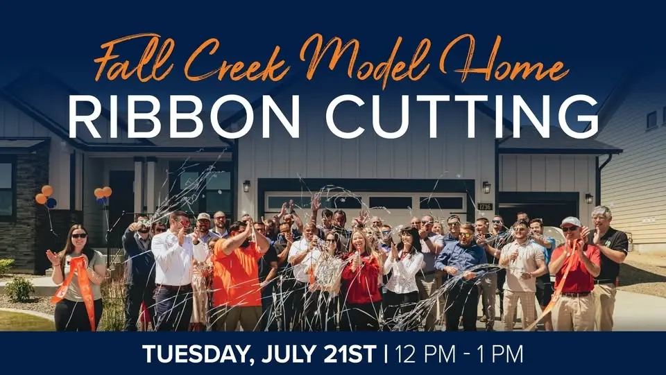Fall Creek Model Home Ribbon Cutting