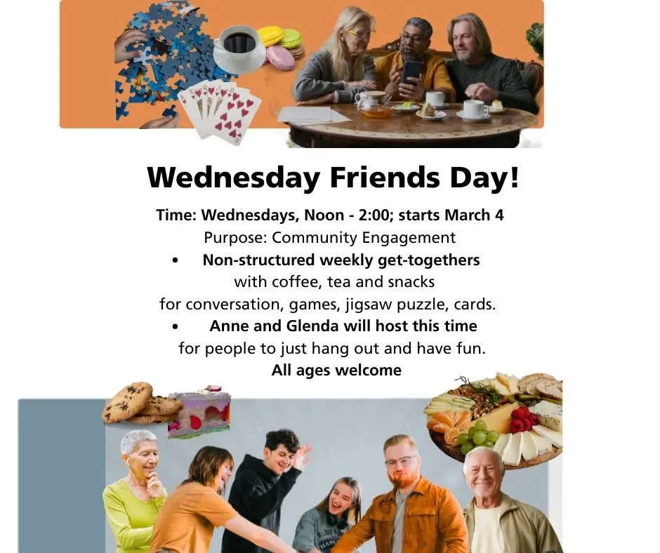 Wednesday Friends Day!