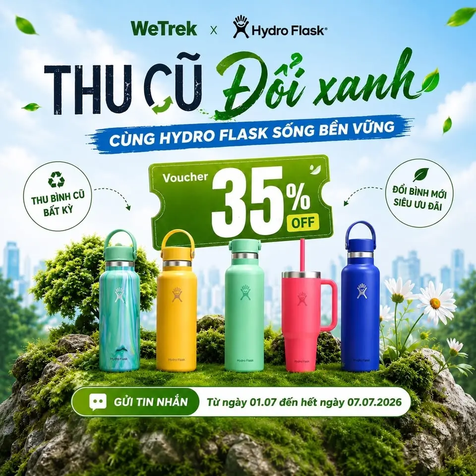 Thu Cũ Đổi Mới Bình Hydro Flask