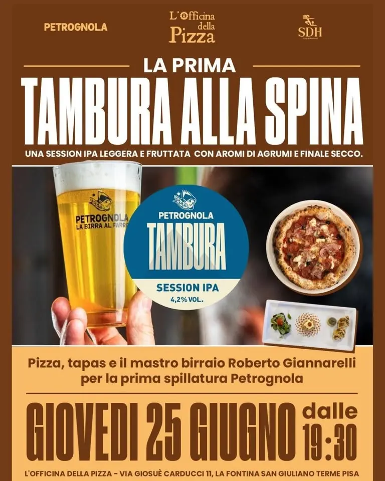 Pizza, tapas e mastro birraio!