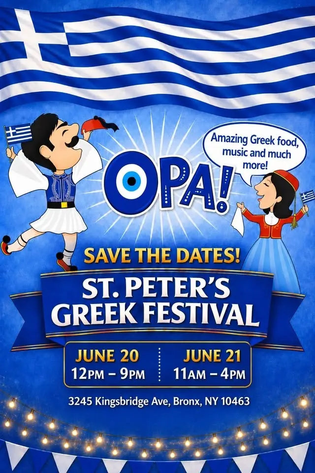 ST. PETER'S GREEK FESTIVAL 2026