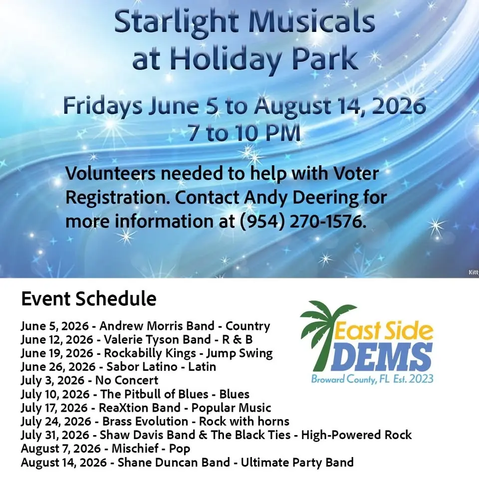 Startlight Musical Concerts - Get Out the Vote