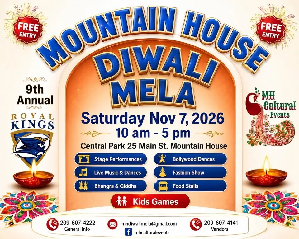 Mountain House Diwali Mela 2026