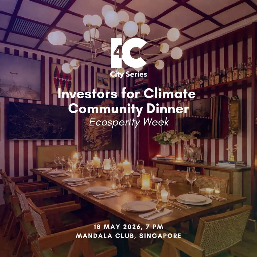 I4C Ecosperity Week Kick Off Community Dinner