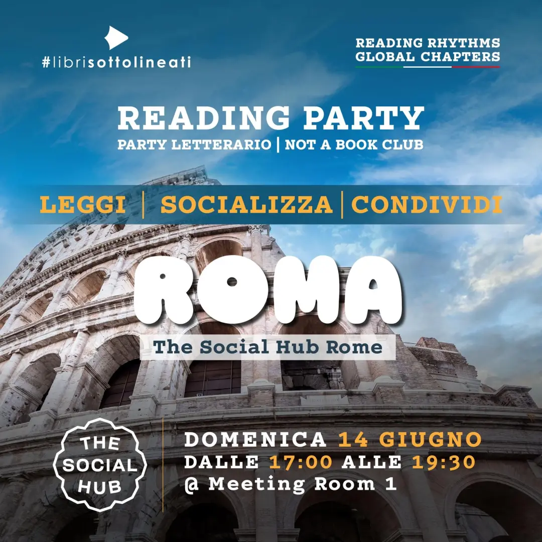 Reading Party Roma: domenica 14 giugno