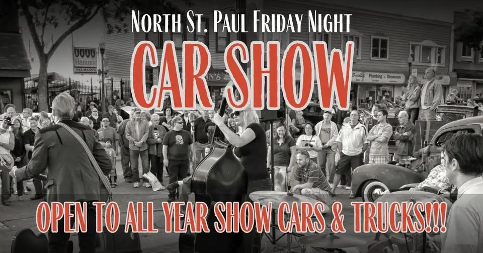 North St Paul Friday Night Car Show hosted by Invisible Wounds Project