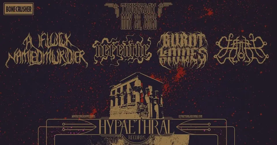 A Flock Named Murder, Nepenthe, Burnt Knives, Witherer