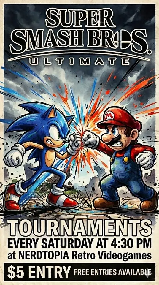 Super Smash Saturdays! 