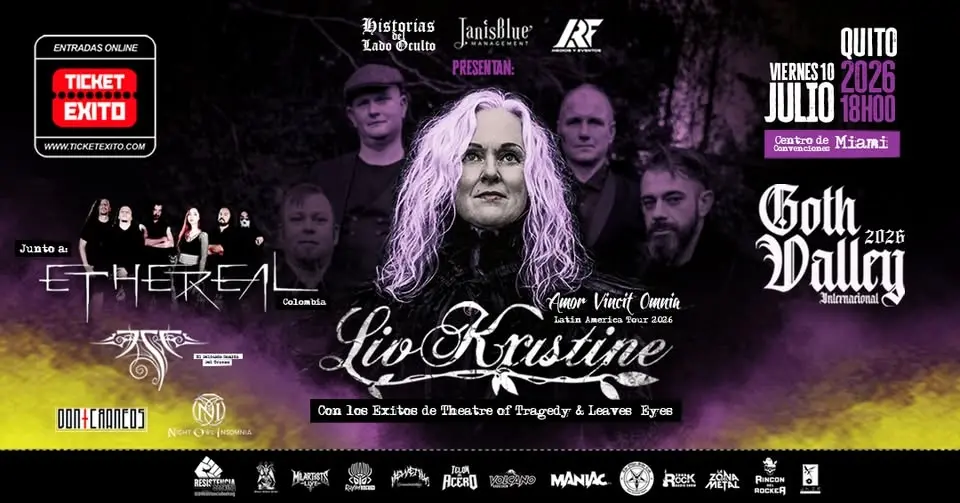Liv Kristine - Goth Valley Ecuador