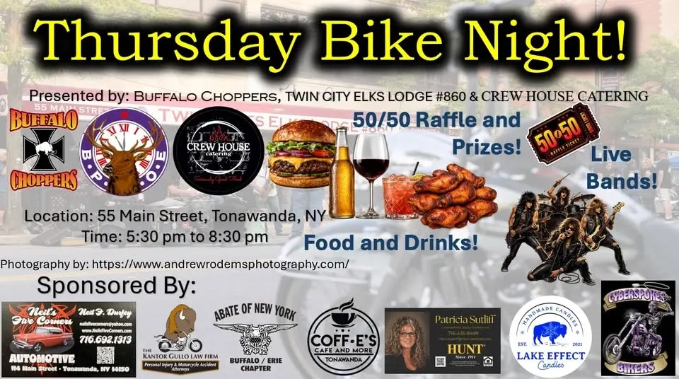 Weekly Tonawanda Thursday Bike Night