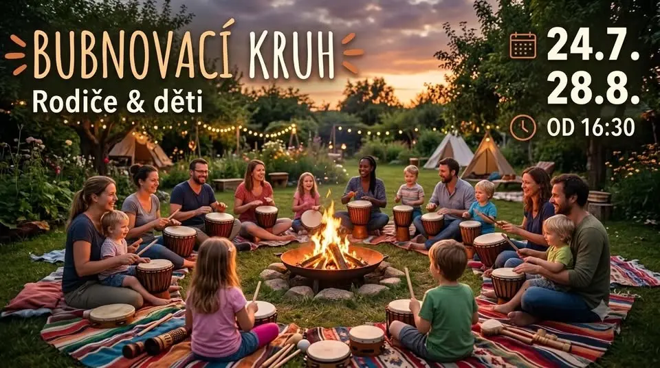 Bubnovací kruh pro rodiče a děti 