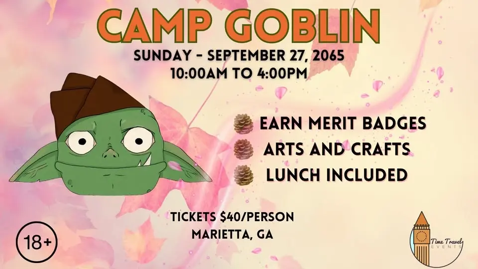 Camp Goblin: Autumn 2026