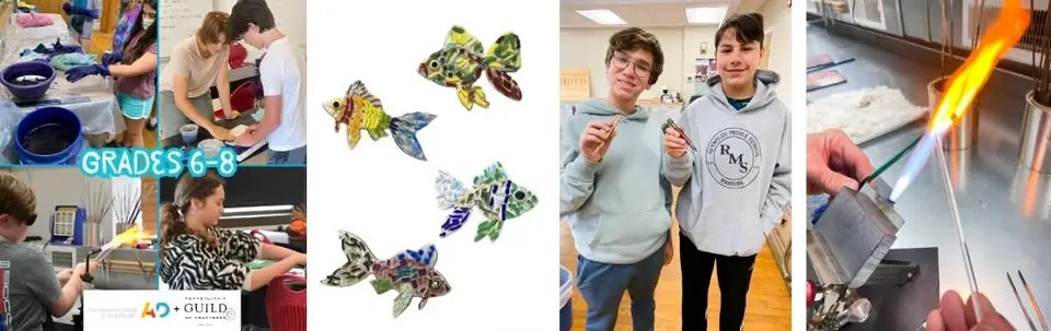 Ultimate Art Camp: PCA&D & PA Guild - Grades 6-8 – July 20-24