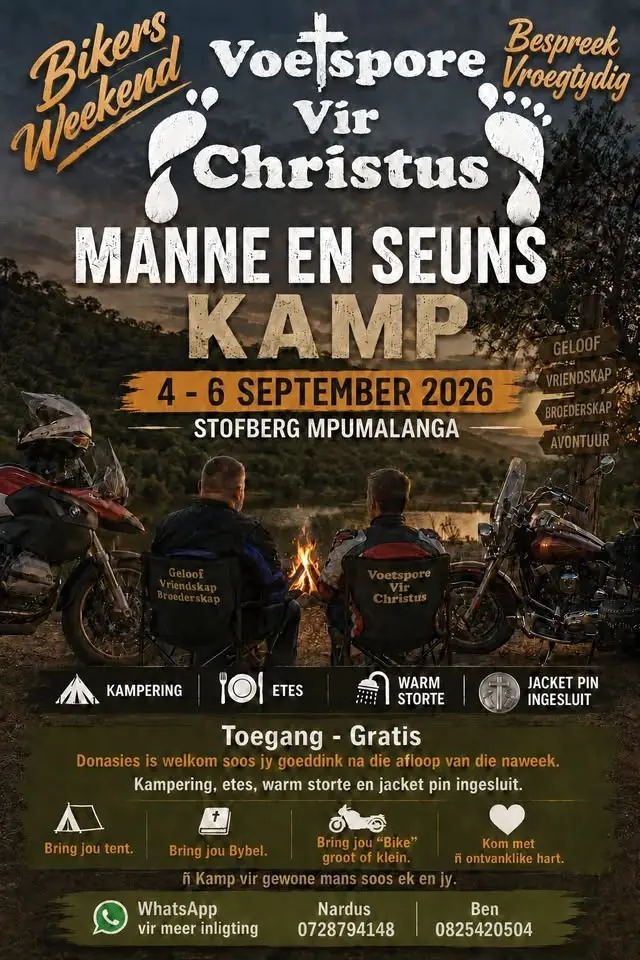 Manne en Seuns "Bikers" Kampnaweek 