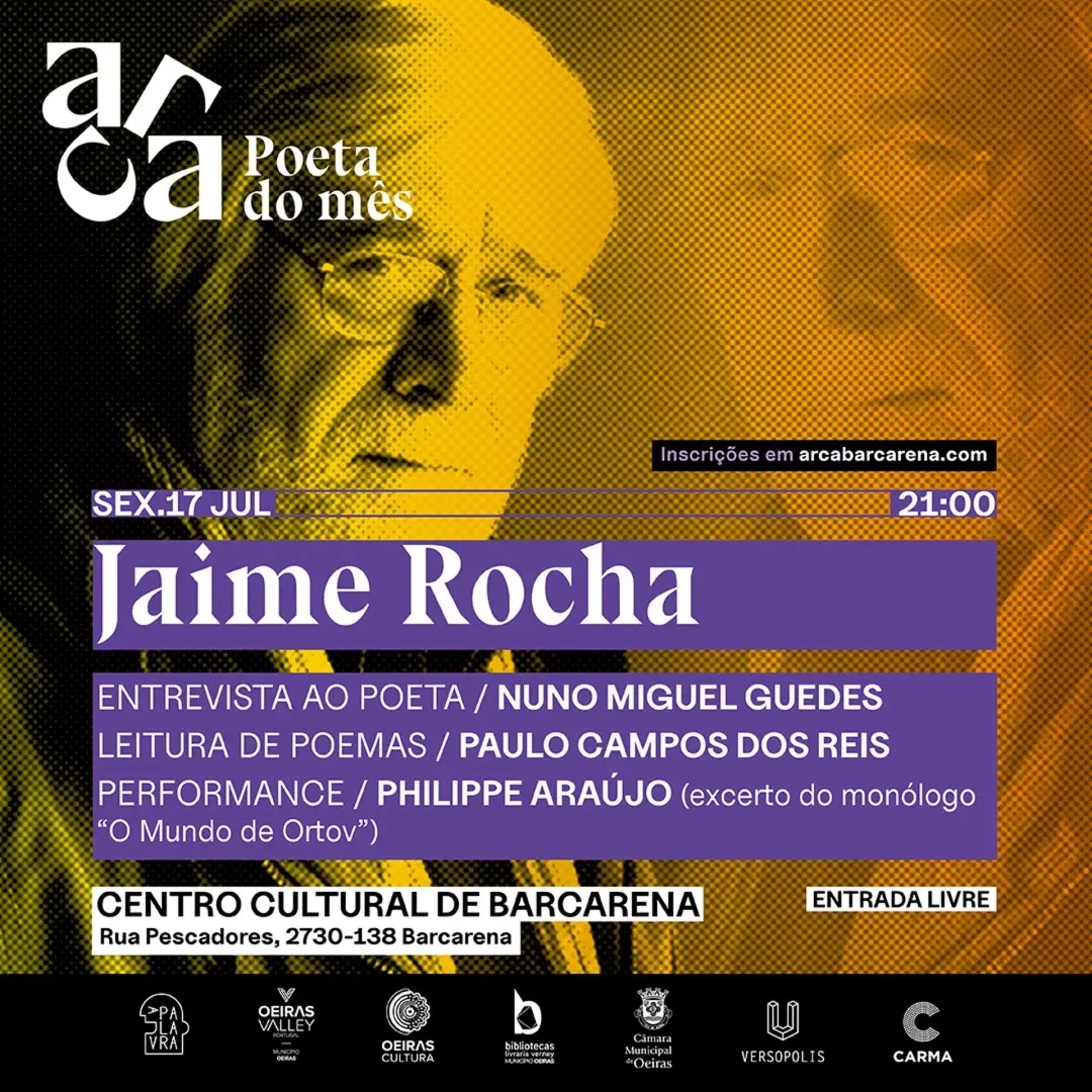 Poeta do Mês #3: Jaime Rocha