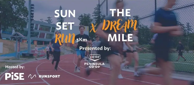 Sunset Run x Dream Mile Presented by Peninsula Co-op